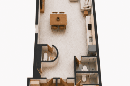 CROQUIS BALCO AL MAR 2 HABITACIONS
